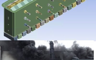 Pęknięcie wanny cynkowniczej